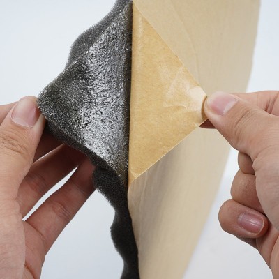 波浪隔音棉吸音海绵NBR阻燃橡塑保温棉KTV直播间会议室汽车隔音棉图2