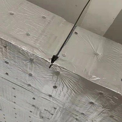 管道耐火耐高温铝箔离心玻璃棉保温板a级防排烟玻璃棉板防火包裹图3