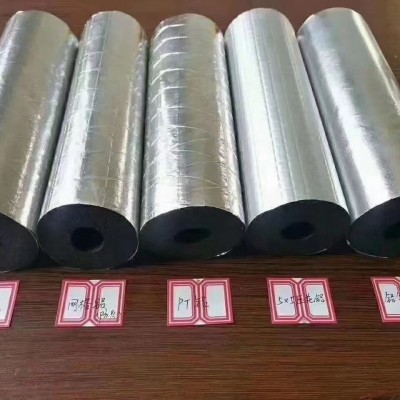 橡塑橡塑板批发铝箔带背胶保温板防火阻燃隔热消音铝箔贴面橡塑板图3