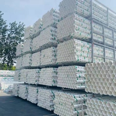联塑正品PVC排水管污水雨水管道市政工程塑料硬管排污管 白色PVC排图3