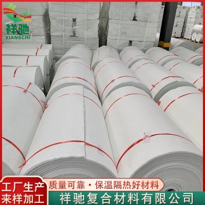 耐高温玻璃纤维针刺毡防火棉电磁加热保温棉排气管消音烟管隔热棉图3