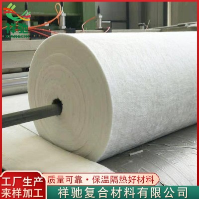 高硅氧针刺毡电力石油隔热保护耐温防火材料玻璃纤维短切代工厂家图2
