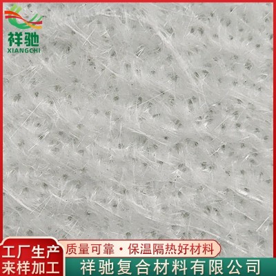 高硅氧针刺毡电力石油隔热保护耐温防火材料玻璃纤维短切代工厂家图3