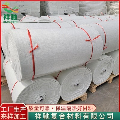 高硅氧玻纤针刺毡高密度无毒无味吸热隔音防火阻燃针刺毡厂家现货