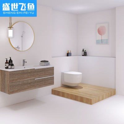 侘寂风素色瓷砖600x1200别墅客厅餐厅地板砖厨房卫生间瓷砖墙砖图4