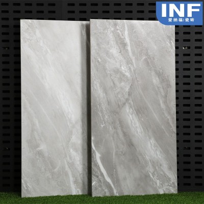 600x1200户外花园别墅砖哑光防滑爱马仕灰地板砖图2