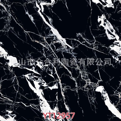 600*1200黑色仿古地砖仿古奢石宝丽劳伦黑金黑白根黑木纹深色砖
