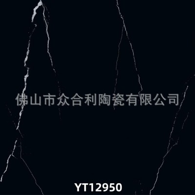 600*1200黑色仿古地砖仿古奢石宝丽劳伦黑金黑白根黑木纹深色砖图5