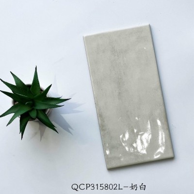 法式厨房卫生间复古全瓷亮光手工砖咖啡奶茶店商业空间墙砖150300图5