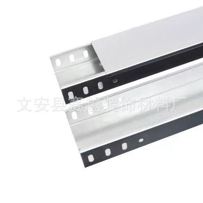 镀锌桥架防火桥架喷塑桥架电缆电线槽式线槽梯式桥架明装线槽桥架图5