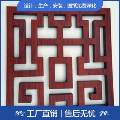 厂家供应阳台护栏屏风 窗户装饰防盗格栅 金属装修装饰材料图4