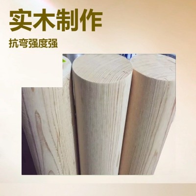 厂家批工程建筑圆木 园林古建筑防腐实木板材 菠萝格防腐碳化原图5