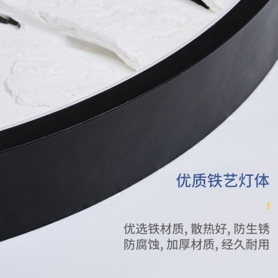 现代简约明装石膏灯北欧创意卧室床头灯客厅茶室背景墙led壁灯图5