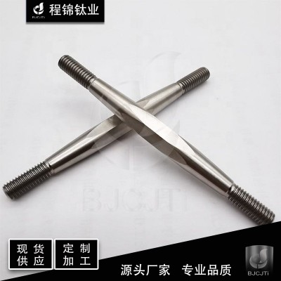 钛合金TC4/GR5螺丝杆 真空镀膜双头螺杆图4