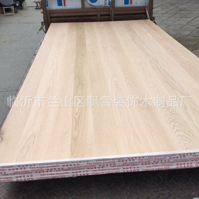 飘雪 红橡集成板材实木拼接板直拼板高端橱柜板双面无节图2