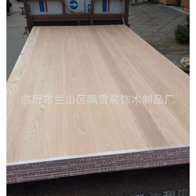 飘雪 红橡集成板材实木拼接板直拼板高端橱柜板双面无节图5