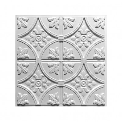 家装吊顶天花板PVC立体605*605mm工装3Dceiling plafond龙骨安装图4