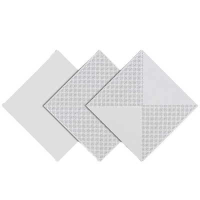 集成吊顶工程铝扣板吊顶全套600600办公室天花板大板材料自装图3