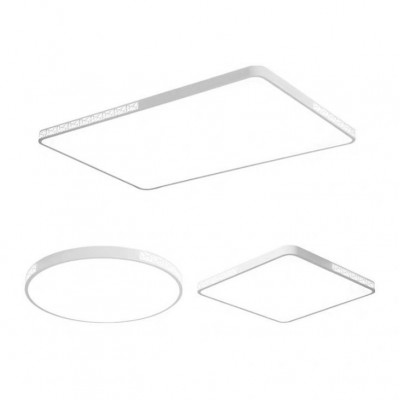 led圆形吸顶灯长方形客厅灯大灯现代简约大气卧室灯书房薄款灯具图4