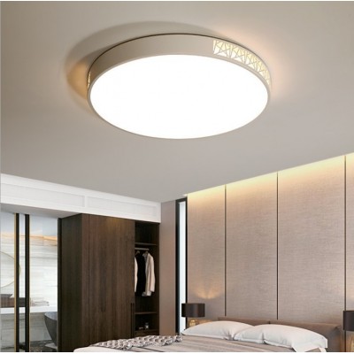 led圆形吸顶灯长方形客厅灯大灯现代简约大气卧室灯书房薄款灯具图2