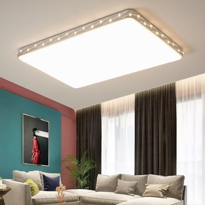 2024年新款主卧室灯LED吸顶灯简约现代大气圆形阳台客厅房间灯具图2