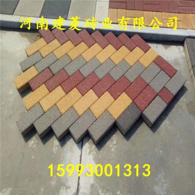 郑州陶瓷透水砖 陶瓷颗粒透水砖厂家批发 量大优惠15993001313图3