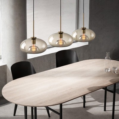 现代简约个性化吧台餐厅咖啡厅吊灯卧室楼梯酒店玻璃吊灯一件代发图3