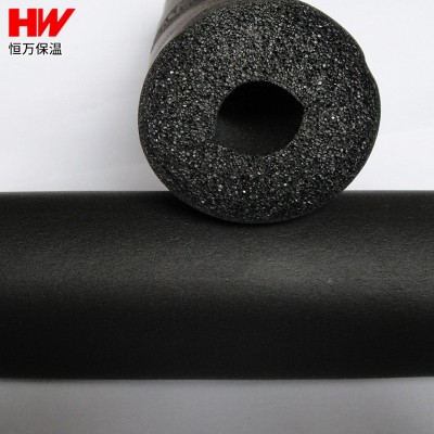 非标黑色橡塑管道保温管30空调管套消防管道防冻水管橡塑保温管套图4