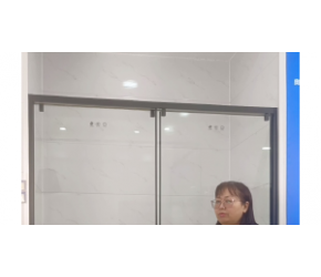 全包框极简淋浴房隔断视频详解