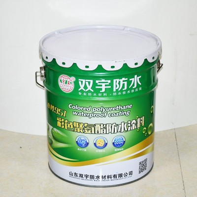 聚氨酯防水涂料屋顶补漏大面积防水补漏材料楼顶外墙裂缝防水漆 1吨