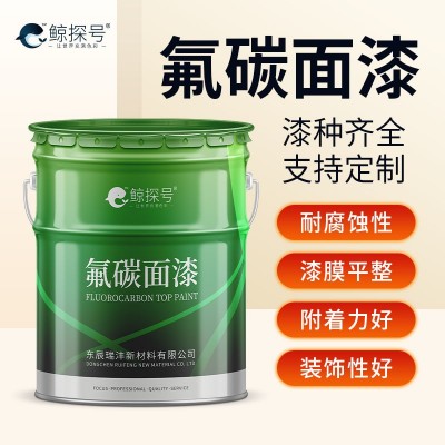 含氟量高的氟碳漆长江大桥防腐用氟碳涂料天蓝色面漆桥梁油漆 22千克