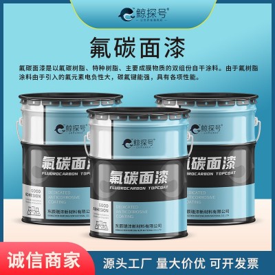 氟碳防腐漆高固含量免费调色防腐年限时间长氟碳金属桥梁漆干燥快 5千克图4
