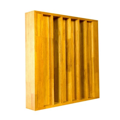 影音室扩散体防火阻燃扩散材料影院录音棚实木扩散吸音板厂家 5个