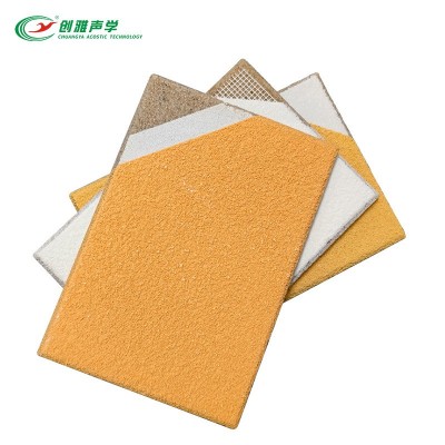 创雅微孔瓷静音板三维无缝晶体柔性可弯曲微粒砂复合墙面天花造型 2平方米图4