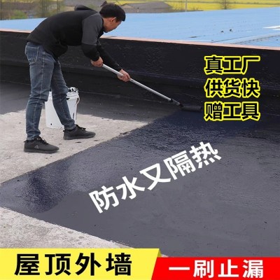 液体卷材房顶屋顶补漏阳台专用天地不漏墙面屋顶大面积防水涂料 1桶图5