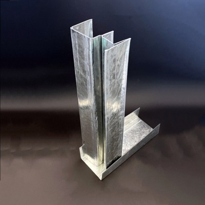 100CH轻钢龙骨烤漆龙骨隔音墙井管道墙防火防潮石膏板隔墙 200米图2