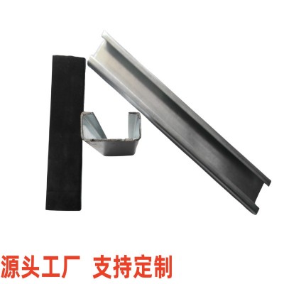 河北镀锌Q235B C型钢加工 50船龙骨U型槽钢卡槽 50轻钢龙骨批发 200米图2