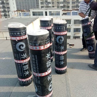 厂家批发sbs防水卷材3mm 工程专用防水材料sbs改性沥青防水卷材 100平方米图3