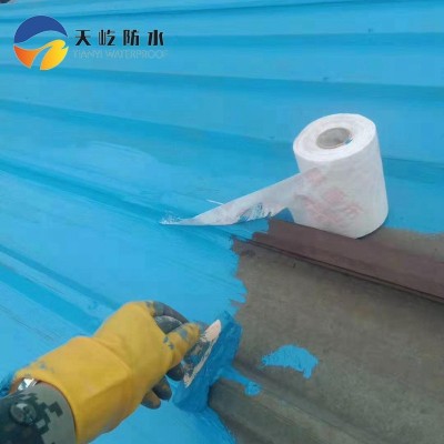 金属屋面防水涂料工程通用 外露彩钢金属屋面防水涂料厂家批发 1桶图2