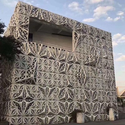 厂家直销造型幕墙铝单板 激光镂空幕墙铝单板 室内室外墙面装修 10平方米