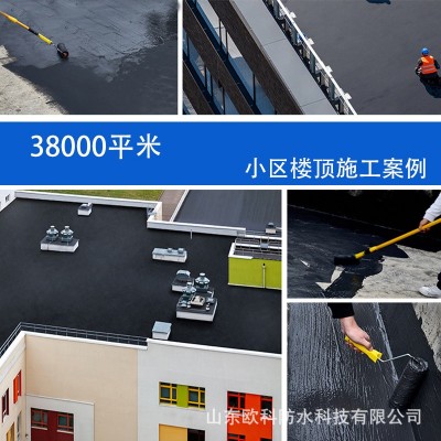 油性聚氨酯防水涂料平房屋顶楼面室内外墙天台单组份水性防水材料 2桶图5