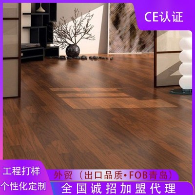 强化地板12mm耐磨高密基材复合木地板学校精装房酒店用锁扣金刚板 30平方米图2