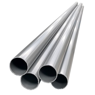 济南PVC穿线通讯管厂家 98灰色路灯管 实壁阻燃电工电线套管现货 6米图5