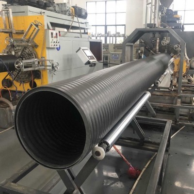 HDPE双壁缠绕管厂家批发pe中空壁缠绕塑料管污水管下水管耐腐蚀 300米图5