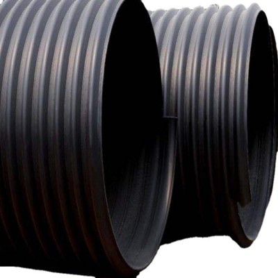 上海中塑HDPE中空壁波纹管 厂家供应中空壁缠绕管 PE管 B型排污管 600米图5