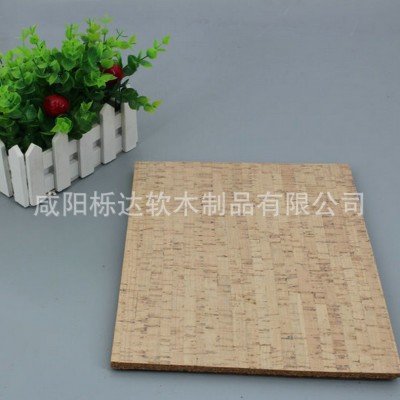 软木地板厂家 软木复合地板 着色竹节纹地板 软木隔音地板 1平方米图2