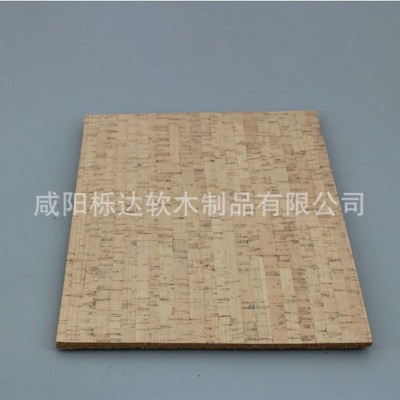 软木地板厂家 软木复合地板 着色竹节纹地板 软木隔音地板 1平方米图3