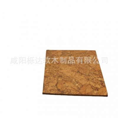 枫叶软木复合地板 软木复合地板 粘贴吸声软木地板 软木隔音地板 1平方米图4