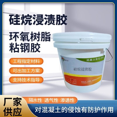 硅烷浸渍剂混凝土防水耐腐涂层墙面卫生间抗渗保护涂料耐腐蚀 1桶图2