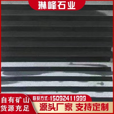 石材源头厂家中国黑火烧板石材花岗岩蒙古黑地铺砖外墙地面石板 1平方米图2